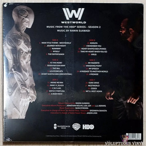 Ramin Djawadi - Westworld - Music from the HBO Series Season 2 Original Soundtrack Exclusive 3x Vinyl LP