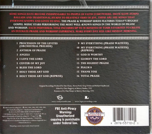 Richard Smallwood With Vision - The Praise & Worship Songs of Richard Smallwood