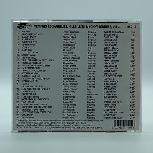 Memphis Rockabillies, Hillbillies and Honky Tonkers Volume 3: The Rebel Records Story