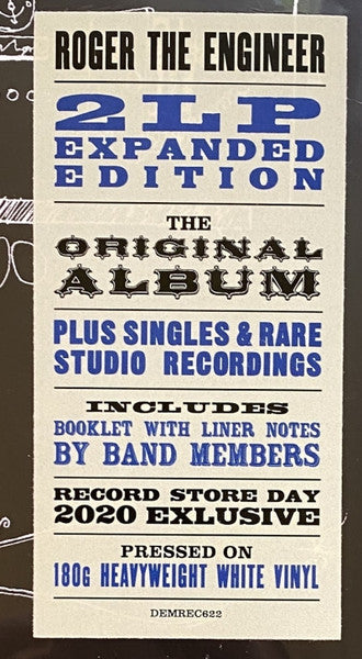 Roger The Engineer: Stereo & Mono [180-Gram White Heavyweight Vinyl]