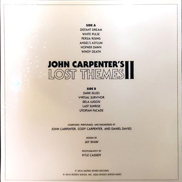 John Carpenter's Lost Themes II