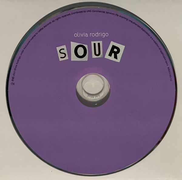 Sour - Exclusive Limited Edition Composition Book Diary + Bonus CD
