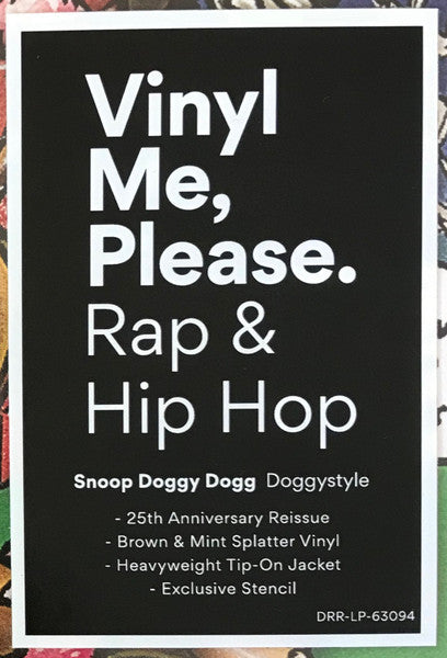 Doggystyle Exclusive Brown And Minty Color Splatter Vinyl